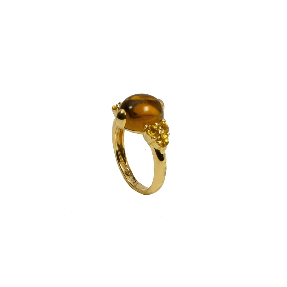 Gold Ring K18. 