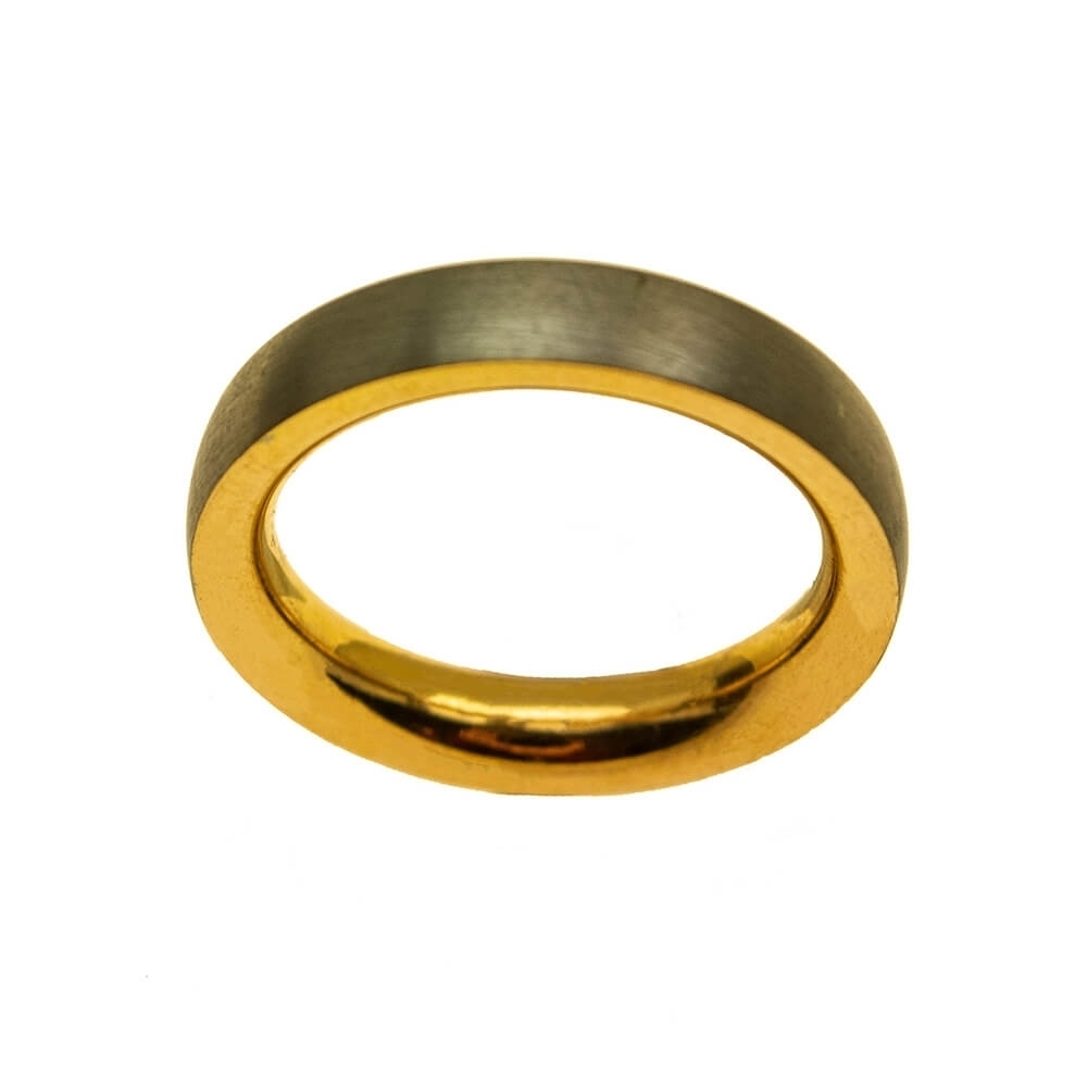 Gold Wedding ring K18. 