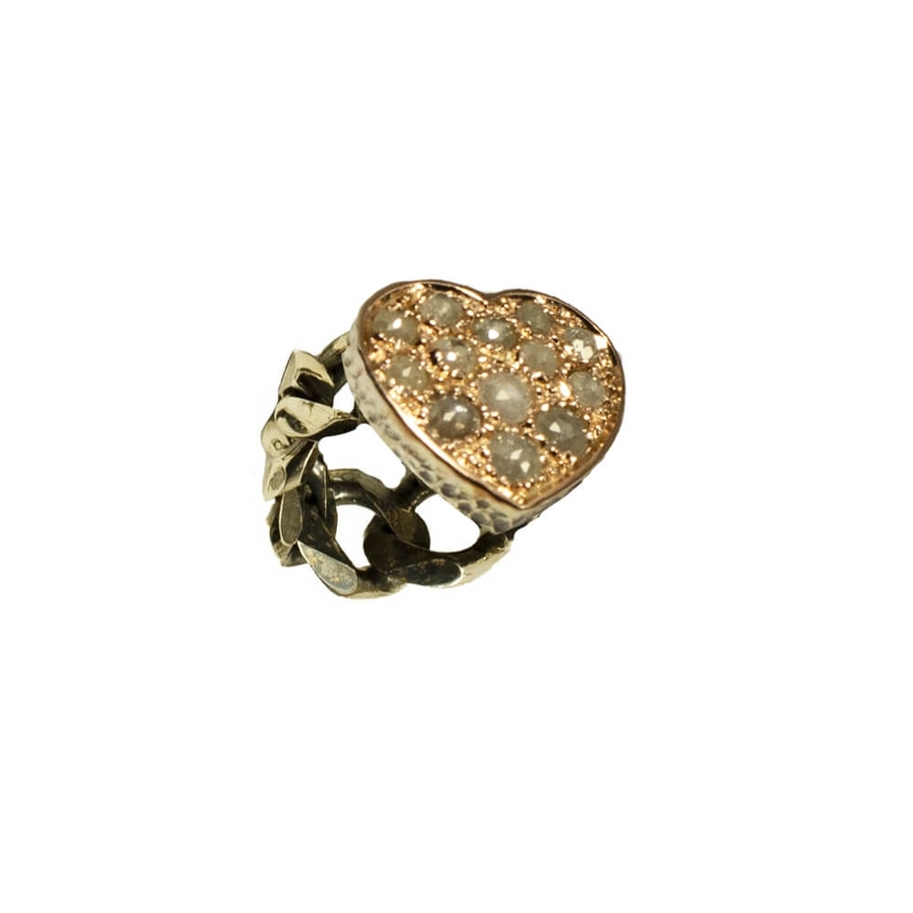 Ασημένιο Δαχτυλίδι 925, Διαμάντια 
