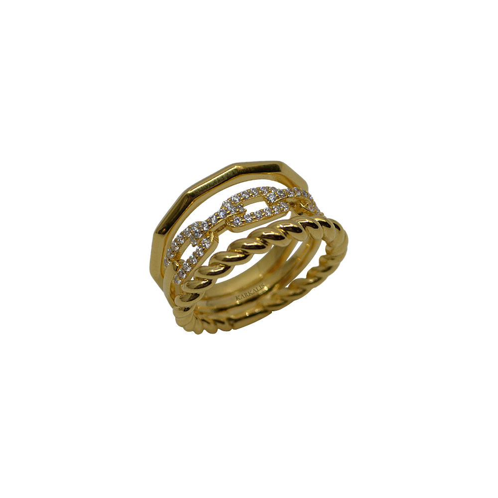 Ασημένιο Δαχτυλίδι με Ζιργκόν
