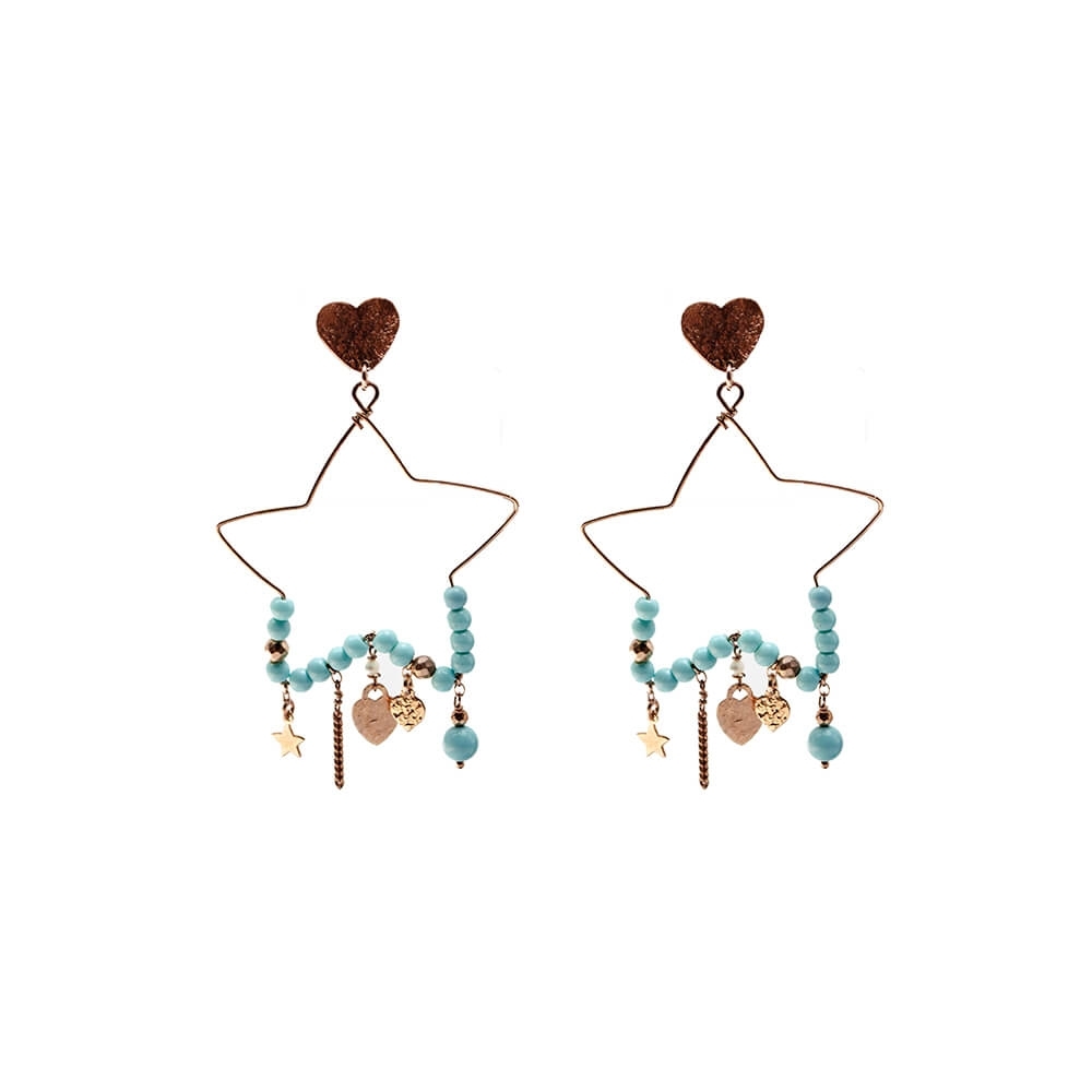 Silver Earrings 925 with Turquoise