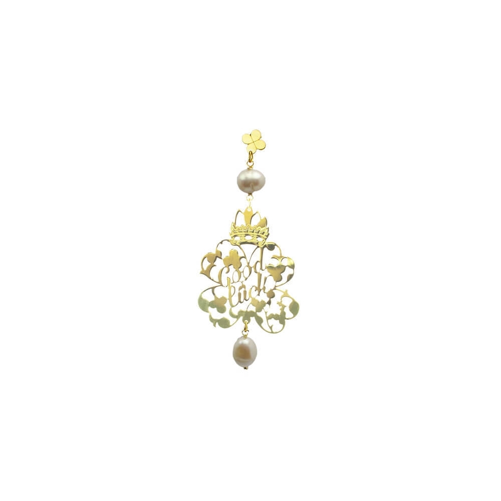 Silver Earring 925 with Pearl