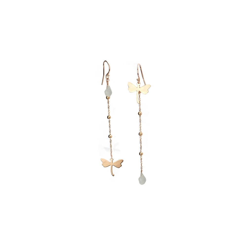 Silver Earrings 925 with Quartz