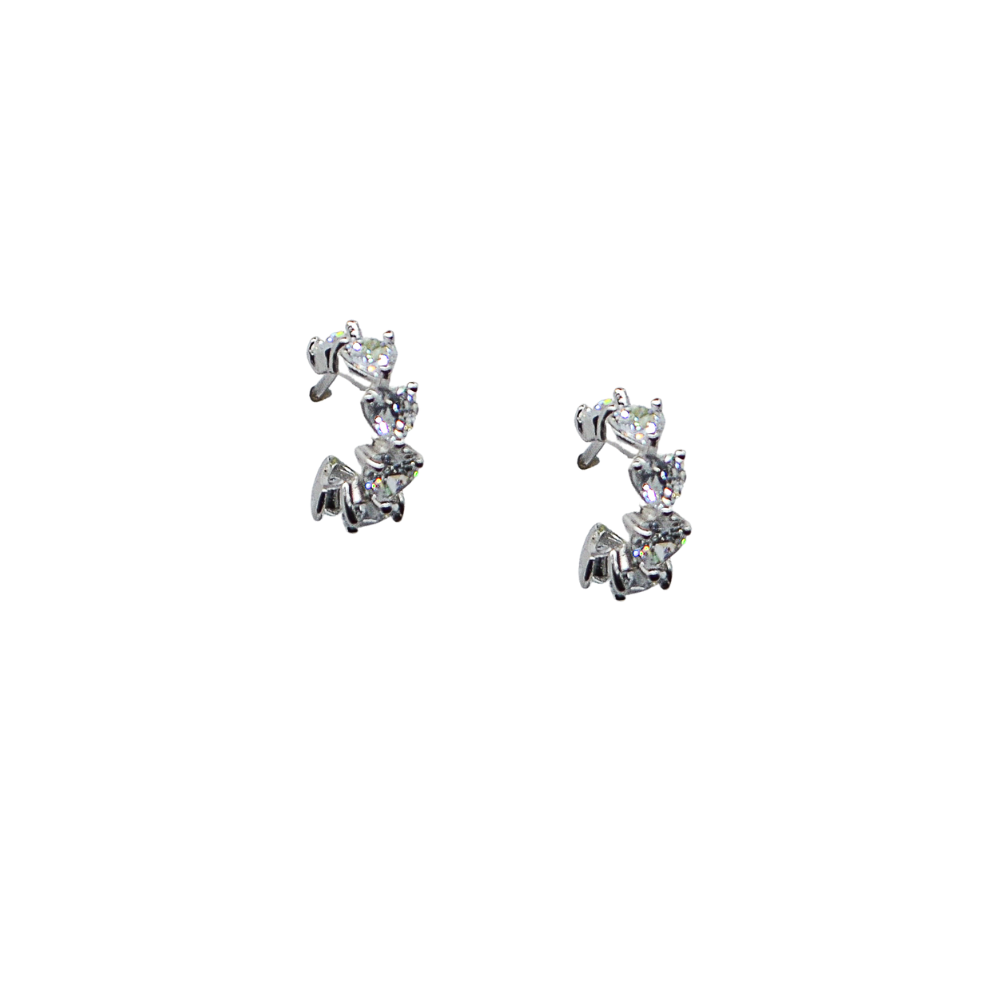 Silver Earrings 925 