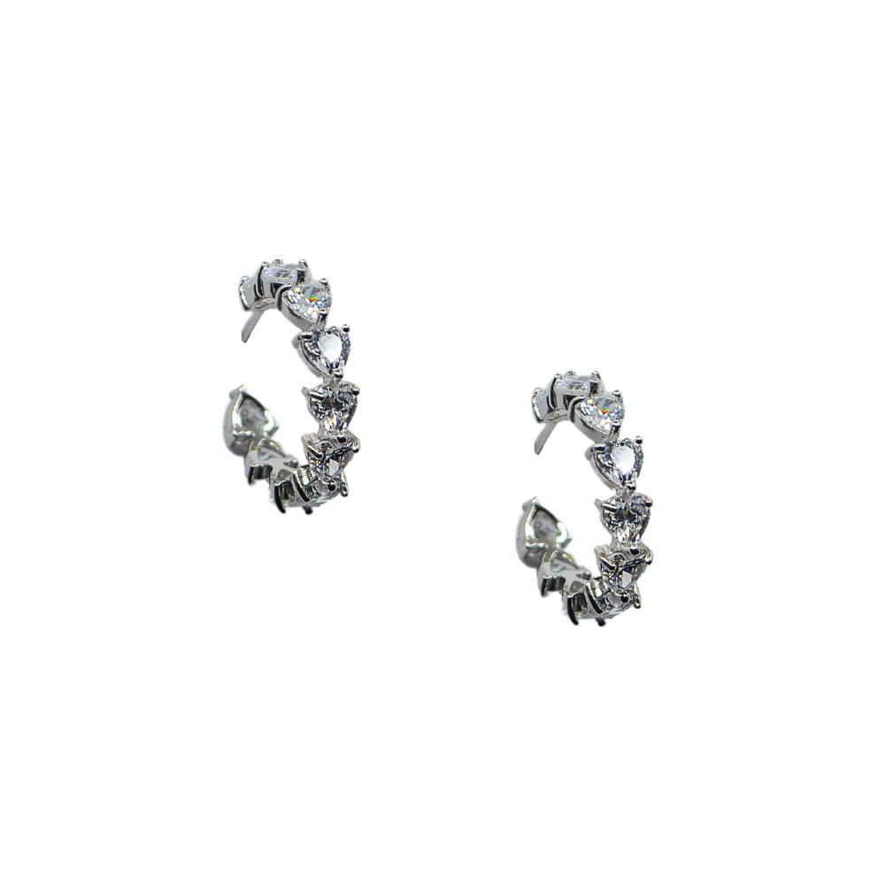 Silver Earrings 925 