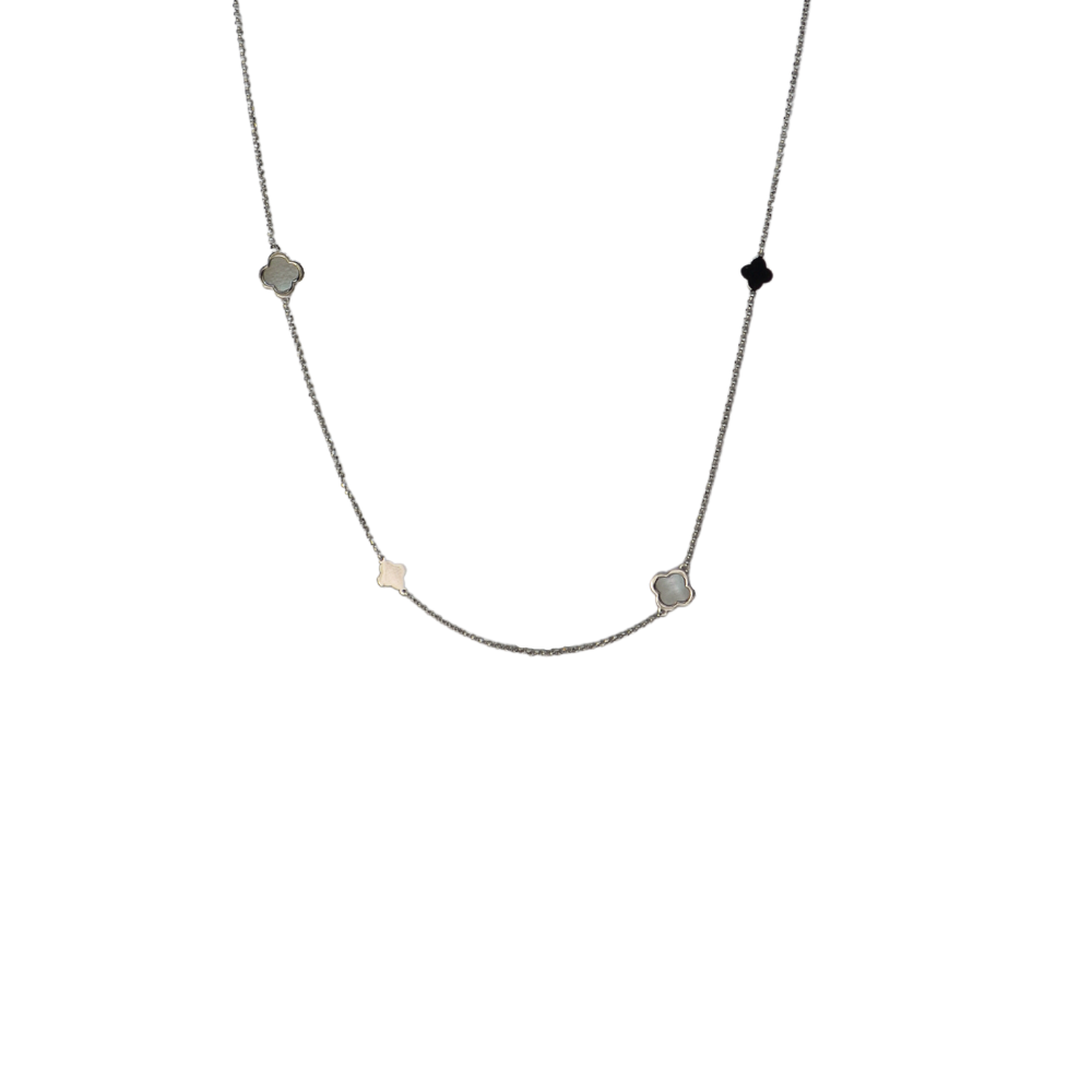 Silver 925 Necklace with Mother of pearl 