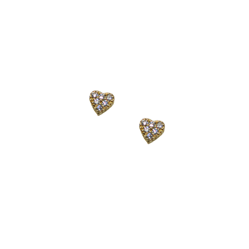 Χρυσά Σκουλαρίκια με Διαμάντια